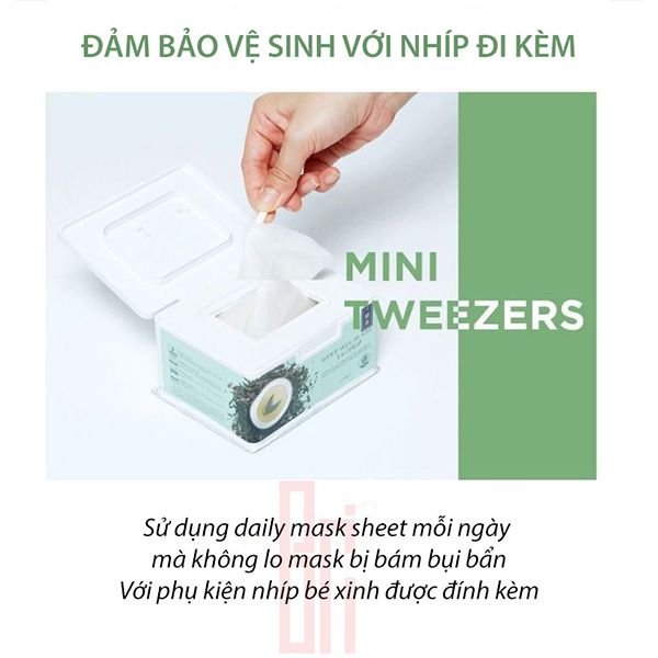 Hộp Mặt Nạ Giấy A’Pieu Green Tea Daily Sheet Mask