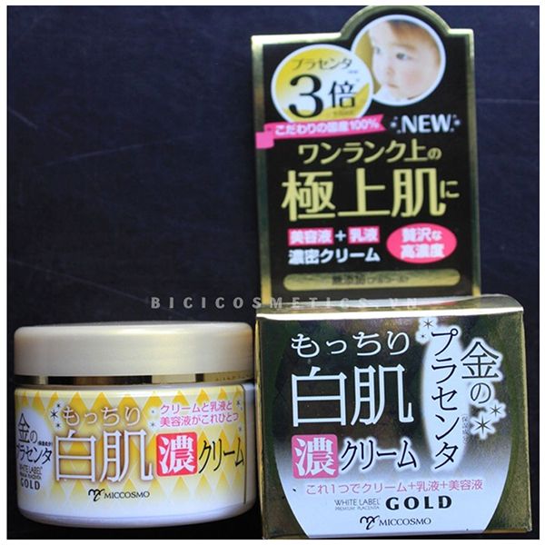 Kem Dưỡng Trắng Da Gold White Label