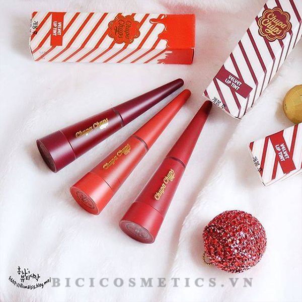 Son Kem Lì Chupa Chups Velvet Lip Tint