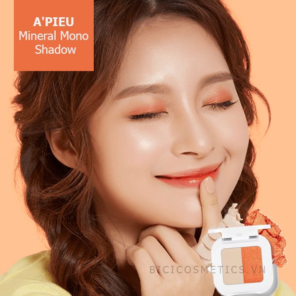 Phấn Mắt 2 Màu A’Pieu Mineral Mono Shadow (Dual)