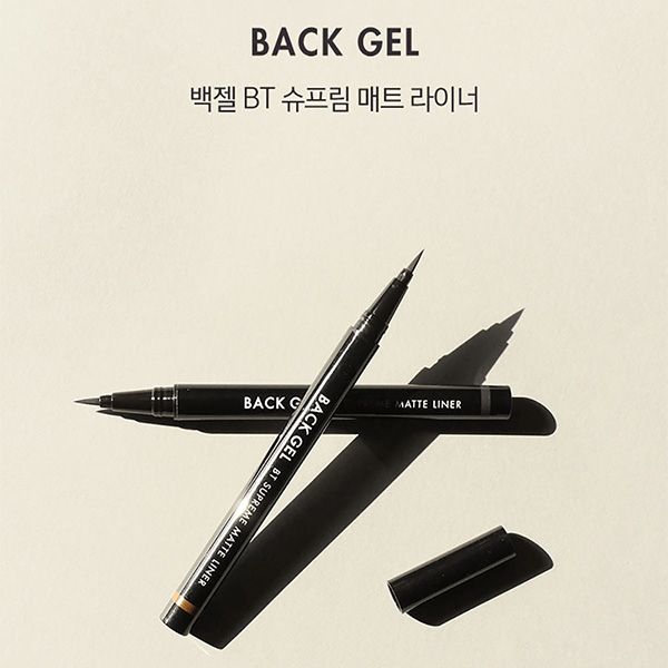 Bút Kẻ Mắt Nước TonyMoly Back Gel BT Supreme Matte Liner 01 Black