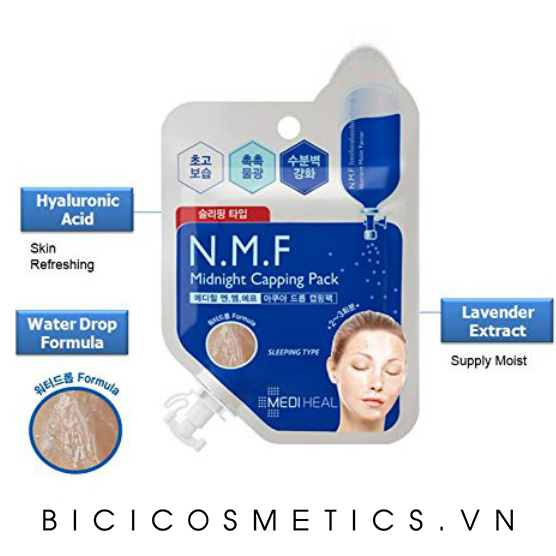 MEDIHEAL Mặt Nạ Ngủ N.M.F và E.G.T