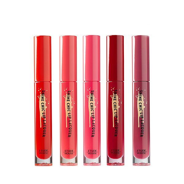 Son kem dạng tint Etude House Shine Chic Lip Lacquer x Red Velvet