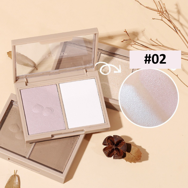 Bảng Tạo Khối Highlight WODWOD Color Close To Skin Color & Natural Beauty