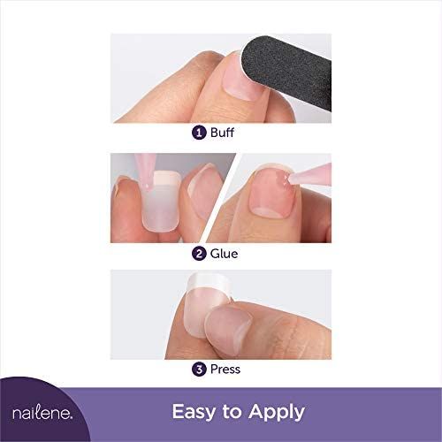Hộp 24 Móng Tay Giả Đính Hạt, Đá Nails Box Cao Cấp Nội Địa Trung Kèm Keo Dán + Dũa Móng