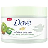  (Bản Châu Âu - Đức)  Tẩy Tế Bào Chết Toàn Thân Hạt Nhuyễn Mịn Da DOVE Exfoliating Body Polish 