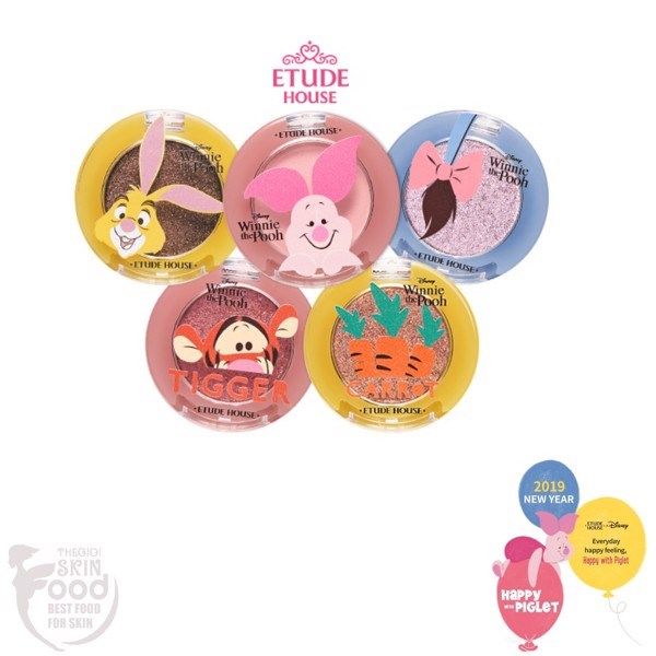 Phấn Mắt Etude House Happy With Piglet Look At My Eyes