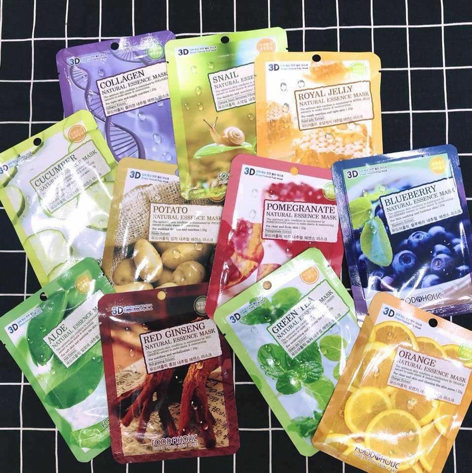 Mặt Nạ 3D FoodaHolic Natural Essence Mask