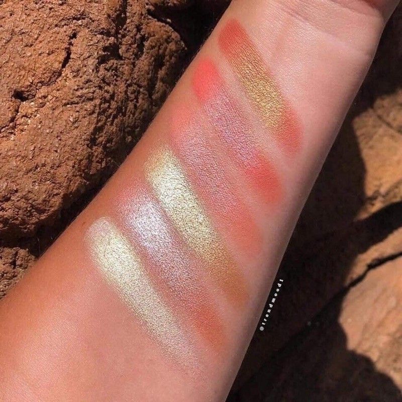  Bảng Má Hồng Highlight 6 ô BH Cosmetics Glowing in Greece Palette 