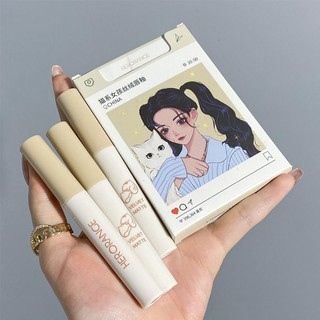 Set Son 5 Cây HERORANGE Hot Girl Ôm Mèo Weibo Nội Địa Trung