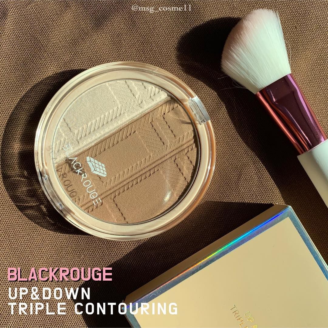 Phấn Highlight Và Tạo Khối Black Rouge Up And Down Triple Contouring