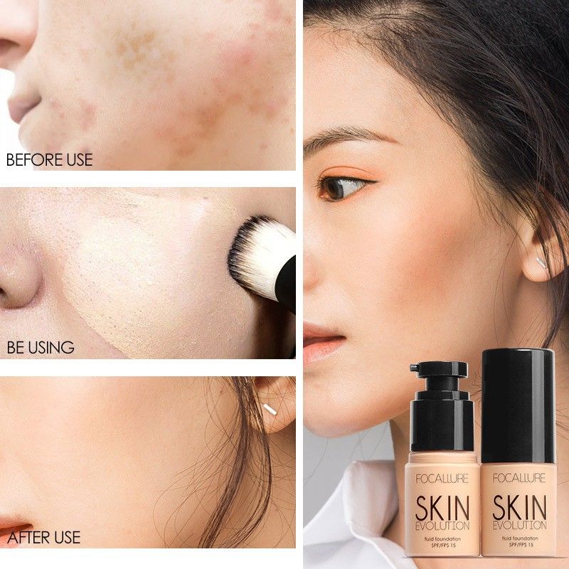  Kem Nền Dạng Lỏng Che Phủ Tốt FOCALLURE Fluid Foundation 31g | FA30 