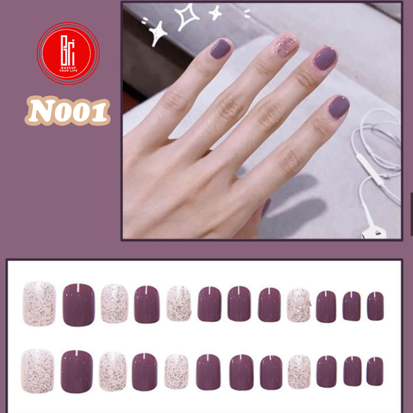  Bộ Nails Móng Tay Giả Chống Thấm Nước NĐT 