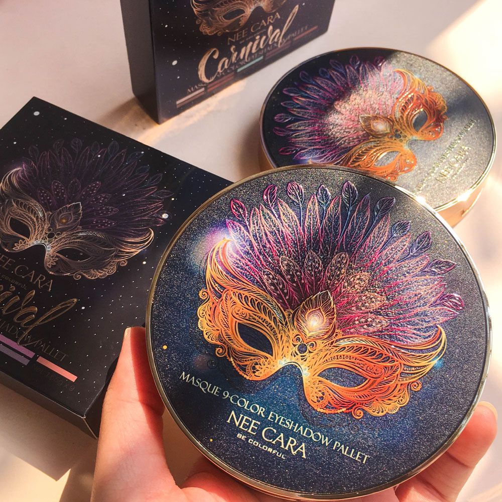 Màu Nee Cara Be Colorful Carnival 9 Color Eyeshadow Palette