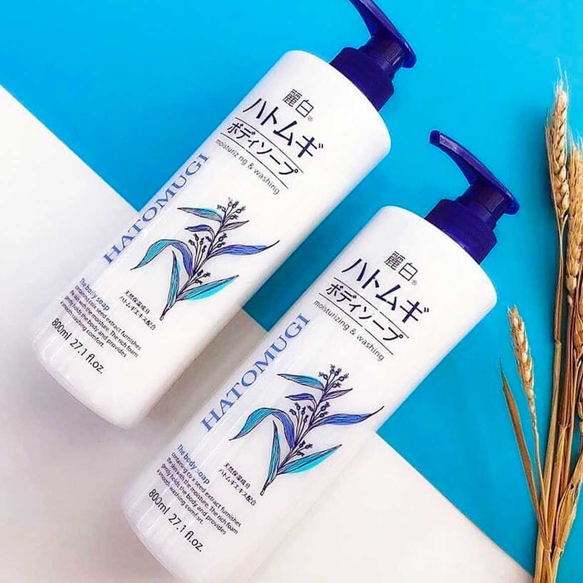 Sữa tắm dưỡng da Hatomugi Moisturizing Washing