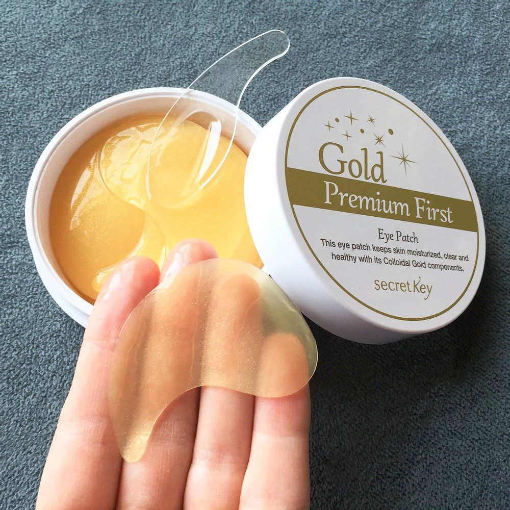 Mặt Nạ Dưỡng Mắt Secret Key Gold Premium First Eye Patch (60 miếng)