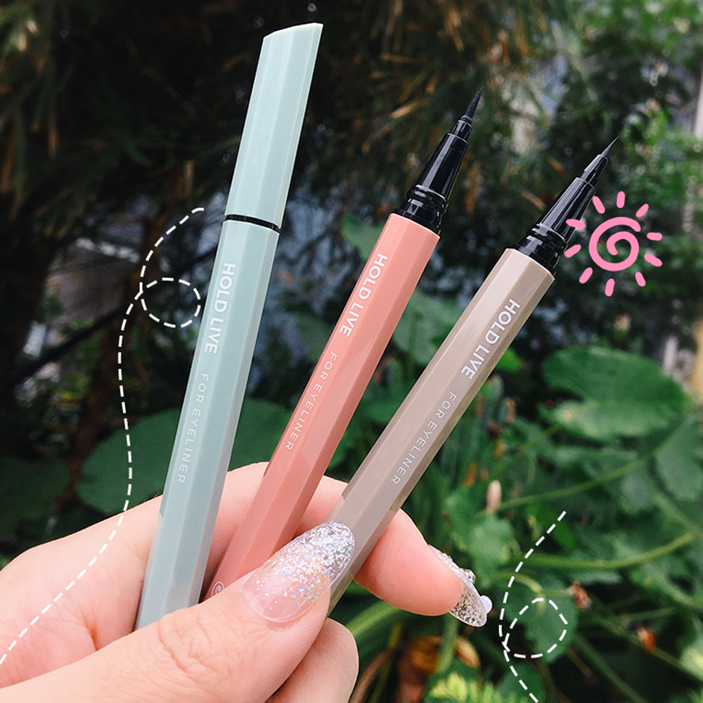 Bút kẻ mắt dạ HOLD LIVE Superfine Natural Eyeliner Nội Địa Trung Chính Hãng