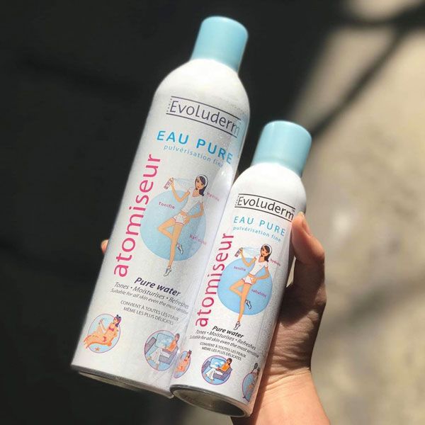 Xịt Khoáng Evoluderm Atomiseur Eau Pure Water