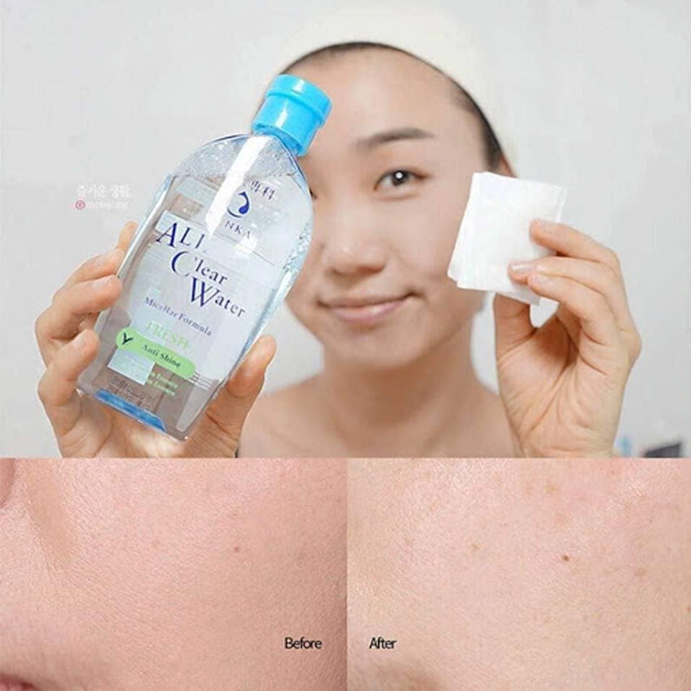 Nước tẩy trang Senka A.L.L.Clear Water Fresh Anti Shine (70ml)