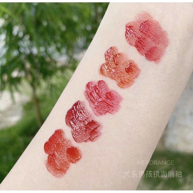  Set 5 Cây Son Tint Bóng Soái Ca HERORANGE Water Gloss Lip Glazed Nội Địa Trung 