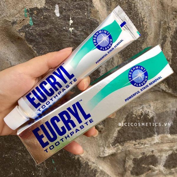  Kem Đánh Răng Giúp Làm Trắng Trắng EUCRYL Toothpaste 