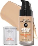  (Mẫu Mới) Kem Nền Che Phủ Cao, Bổ Sung Thêm VitE Kiềm Dầu REVLON 24H COLORSTAY Combination/Oliy Skin - Da Hỗn Hợp/Dầu (30ml) 