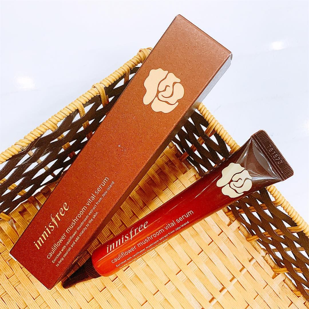 Tinh Chất Chống Lão Hóa Da Innisfree Cauliflower Mushroom Vital Serum 25ml