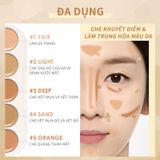  Bảng Che Khuyết Điểm 5 trong 1 FOCALLURE All In One Concealer Palette 01 | FA299 