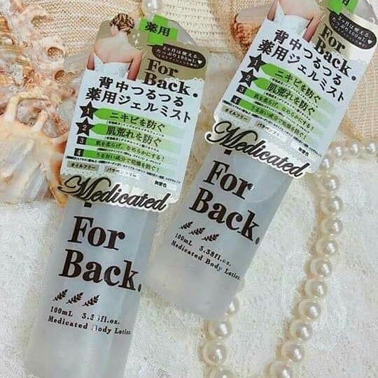 Xịt trị mụn lưng For Back Pelican Medicated Mist 100ml