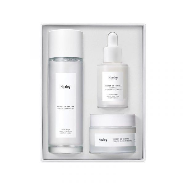  Bộ 3 món dưỡng trắng sáng HUXLEY Brightening Care Trio Set 