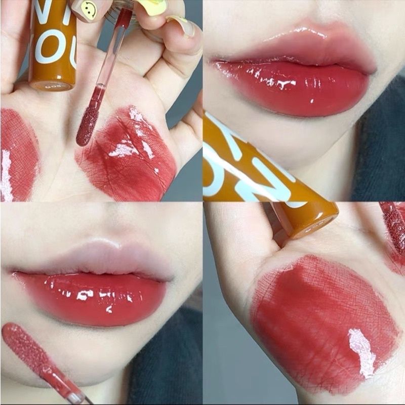  Son Bóng Bền Màu Mềm Môi INTO YOU Syrup Lip Gel Nội Địa Trung 