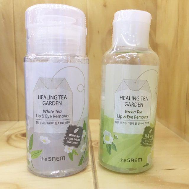 Tẩy Trang Mắt Môi The Saem Healing Tea Garden Green Tea Lip & Eye Remover