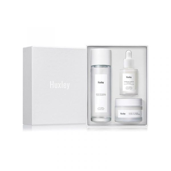 Bộ 3 món dưỡng trắng sáng HUXLEY Brightening Care Trio Set