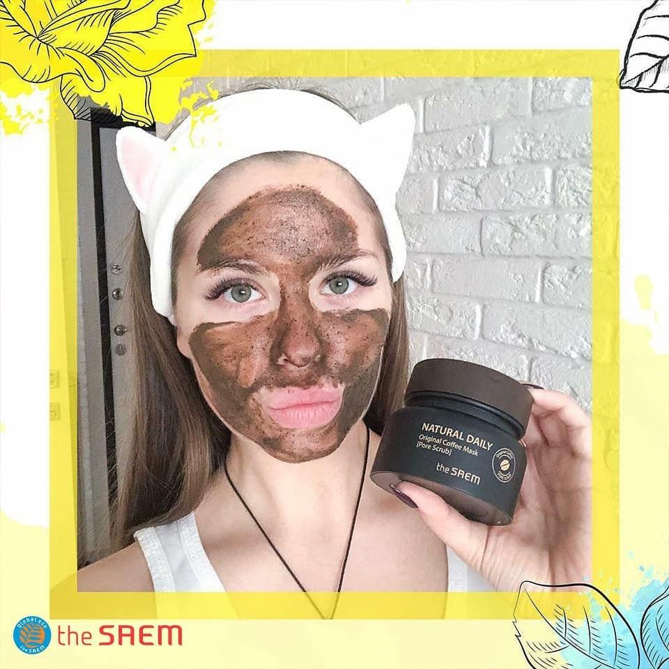 Mặt Nạ The Saem Natural Daily Original Coffee Mask