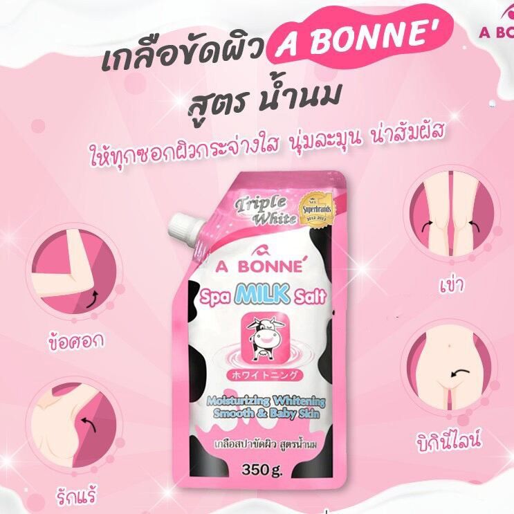  Muối Tắm Sữa Bò Có Vòi A Bonne Spa Milk Salt 350g - Thái Lan 
