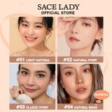  Phấn Nước Lâu Trôi Kiềm Dầu SACE LADY Lasting Waterproof BB Cushion SPF50+ PA+++ 