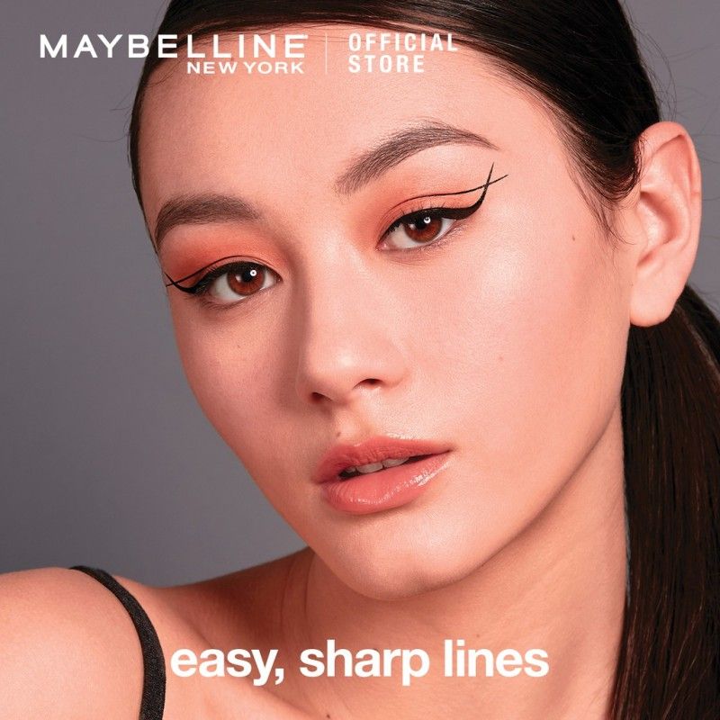  Bút Kẻ Mắt Nước Siêu Mảnh, Sắc Nét, Không Trôi Maybelline Hyper Sharp Laser Eyeliner Màu Đen 0.5g (Có Tem Phụ) 