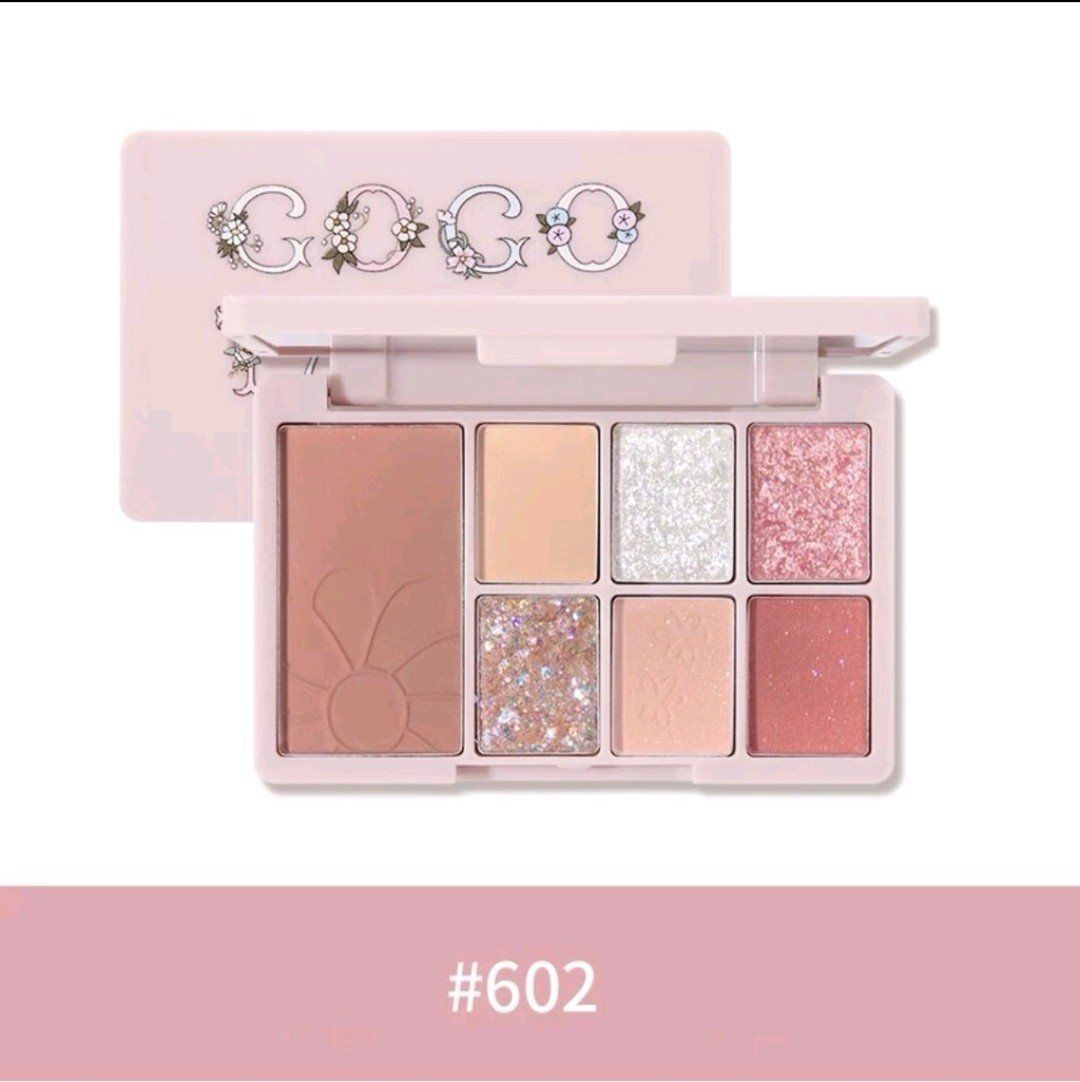  Bảng Mắt GOGO TALES Flower Blooming Eyeshadow Palette - Nội Địa Trung 