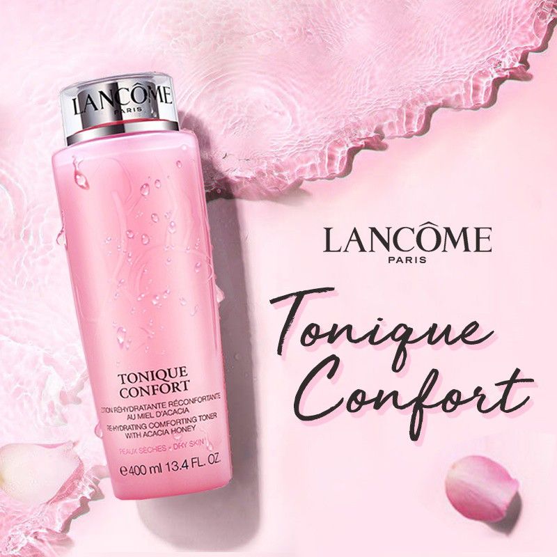  Nước Hoa Hồng Cấp Ẩm Dịu Da Lancome Tonique Confort Toner 125ML 