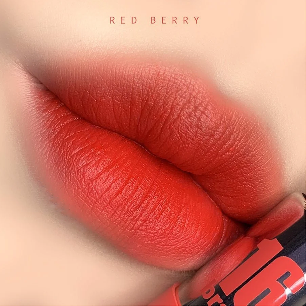 Son Thỏi Lì 16Brand Ru 16 Lipstick Fruit Chu Edition