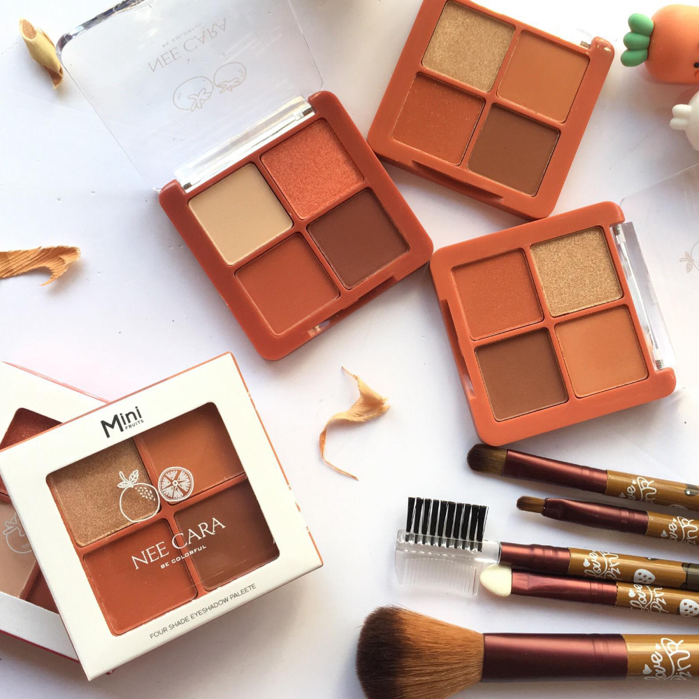 Bảng Phấn Mắt Mini Nee Cara Four Shade Eyeshadow Palette N319