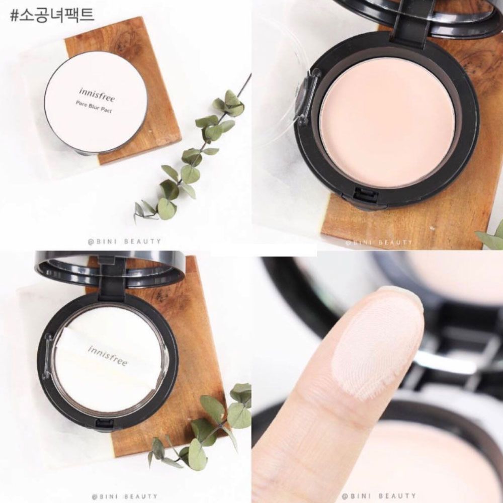 Phấn Phủ Dạng Nén Innisfree Pore Blur Pact Innisfree