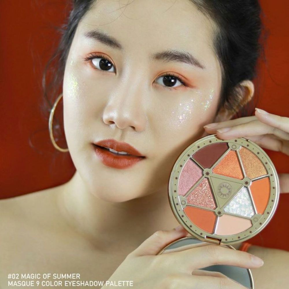 Màu Nee Cara Be Colorful Carnival 9 Color Eyeshadow Palette