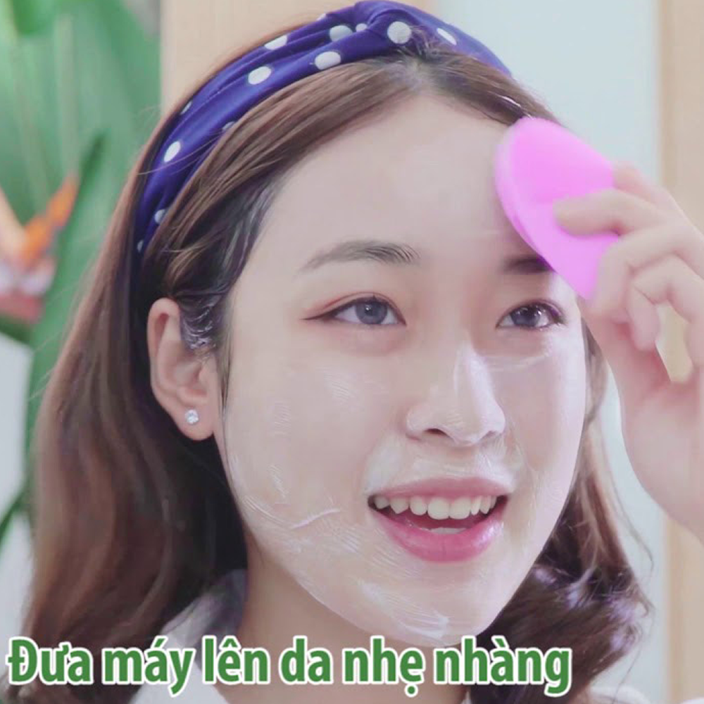 Máy Rửa Mặt Chính Hãng BIBURY Skin Therapy (Tặng Kèm Củ Sạc)