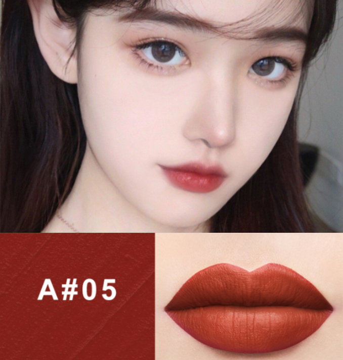 Set 3 Cây Son Kem Lì Nội Địa Trung Maffick Chestnut Velvet Lip Mud