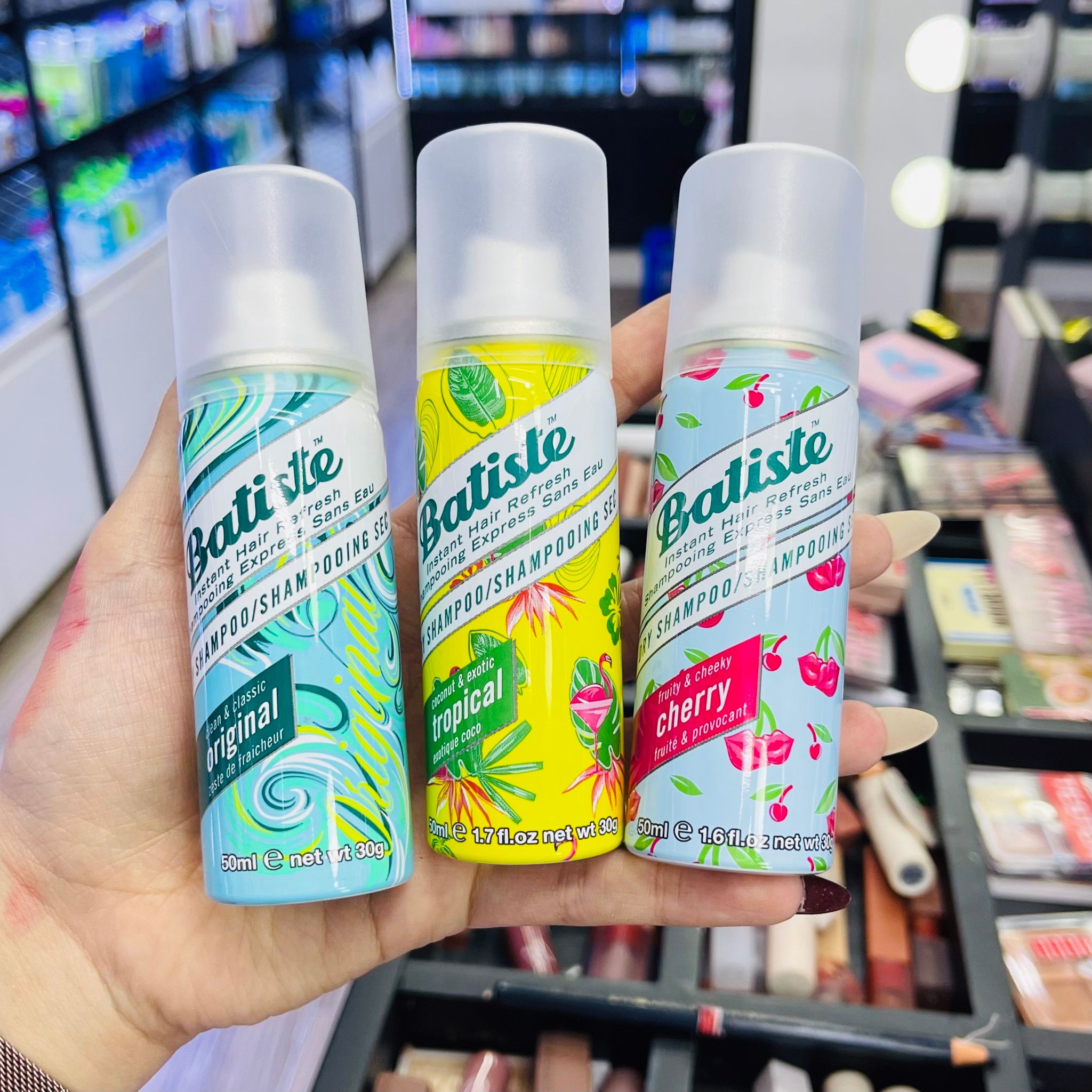  Dầu Gội Khô Mini Batiste Dry Shampoo - 50ml (minisize) 