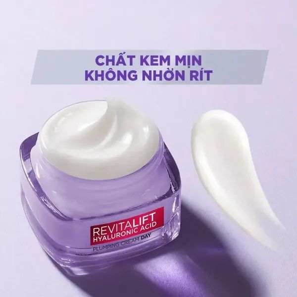  Kem Siêu Cấp Ẩm Căng Mịn Da Giảm Nếp Nhăn  L'OREAL PARIS  REVITALIFT HYALURONIC ACID 50ML 