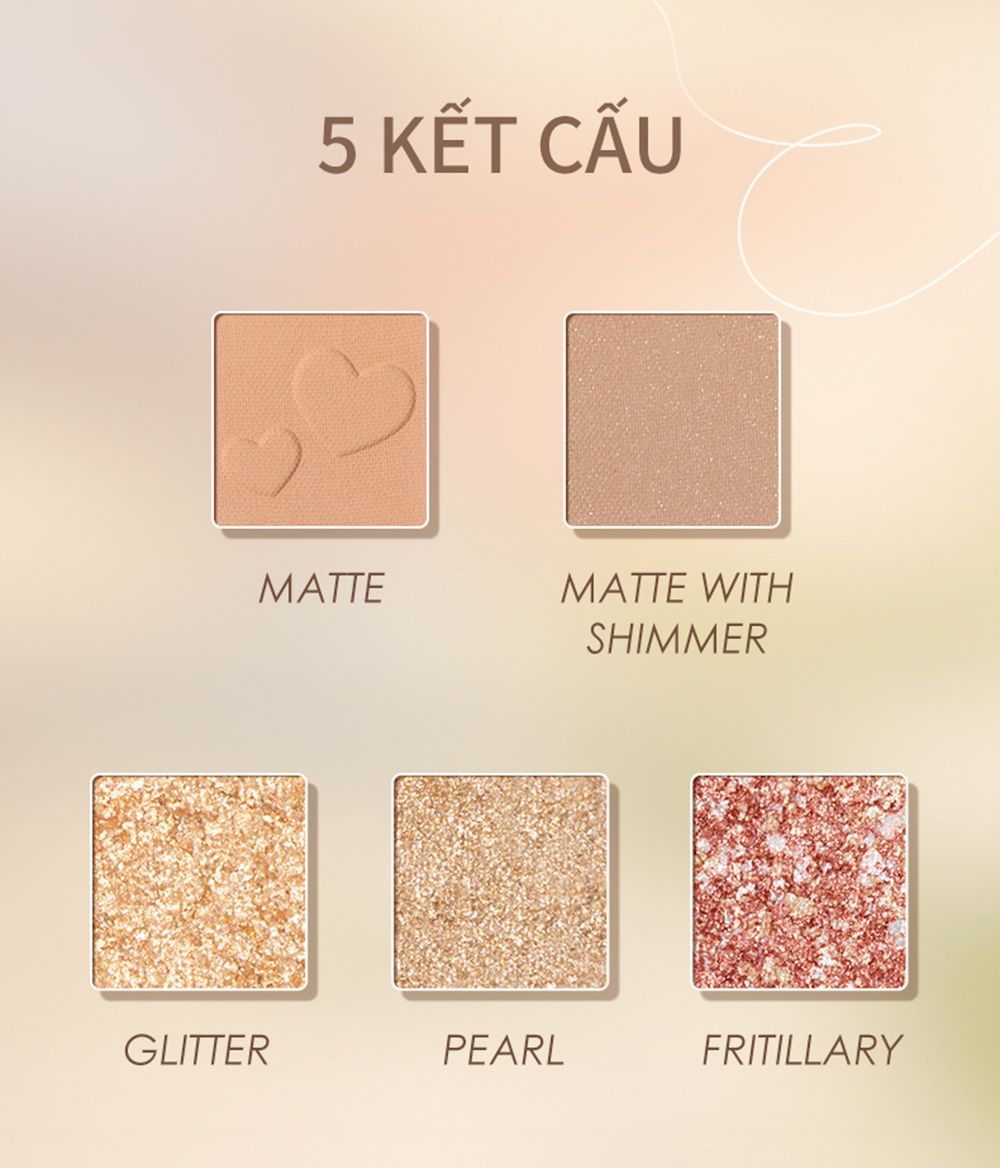  Bảng Phấn Mắt 5 Màu Bền Màu Lâu Trôi FOCALLURE Five Shades Eyeshadow Palette | FA354 