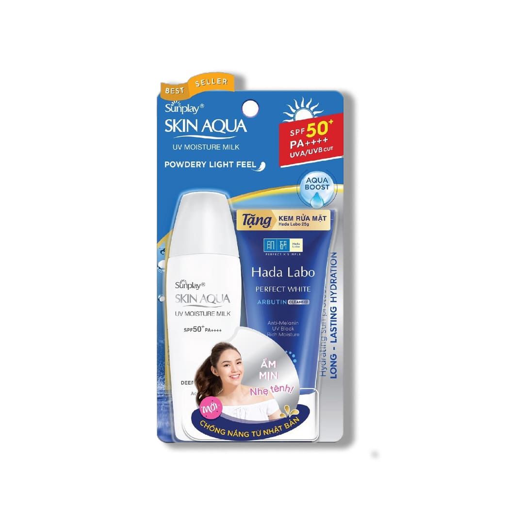 Kem Chống Nắng Dưỡng Ẩm, Sáng Da Sunplay Skin Aqua SPF50+ PA++++ 30g