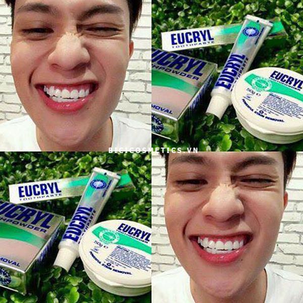  Kem Đánh Răng Giúp Làm Trắng Trắng EUCRYL Toothpaste 